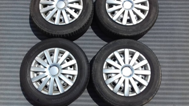 15 col 5x112 lemezfelni nyári gumival Vw Skoda Seat Audi