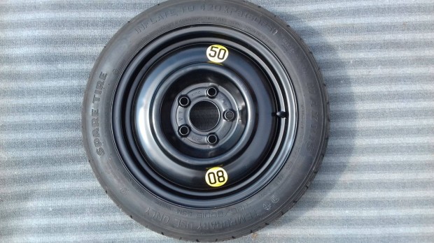 15 col 5x114,3 gyári Kia Hyundai mankókerék helytakarékos pótkerék