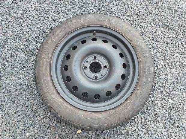 15 coll 4x100 Renault Nissan gyári acélfelni pótkerék Modus Note Micra