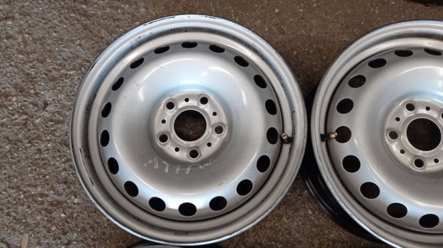 15 colos Gyári Mercedes használt 5x108 lyukosztású acél felni garnitúr