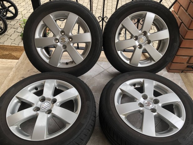 15 colos Suzuki alufelni nyári gumi 17 col 4x100