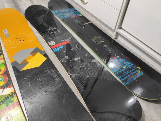 15 darab Snowboard lap burton atomic salomon firefly egyben