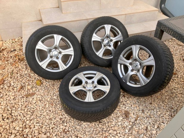 15-s Alufelni szett 6,5Jx15 H2 ET45 5x114,3 Com4Wheels