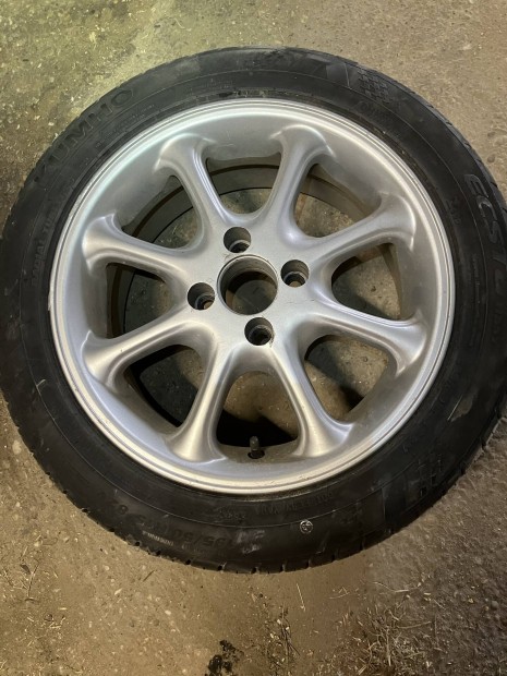 15 zoll 4x100 alufelni gumival elad!