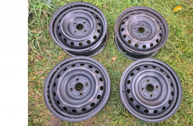 15colos Toyota Yaris Suzuki Swift acélfelni 4x100 lemezfelni R15 felni