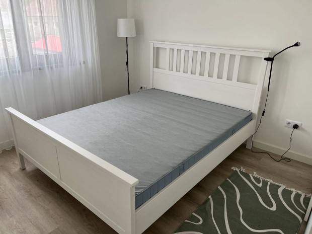 160*200-as Ikea Hemnes franciagy keret + gyrcs elad