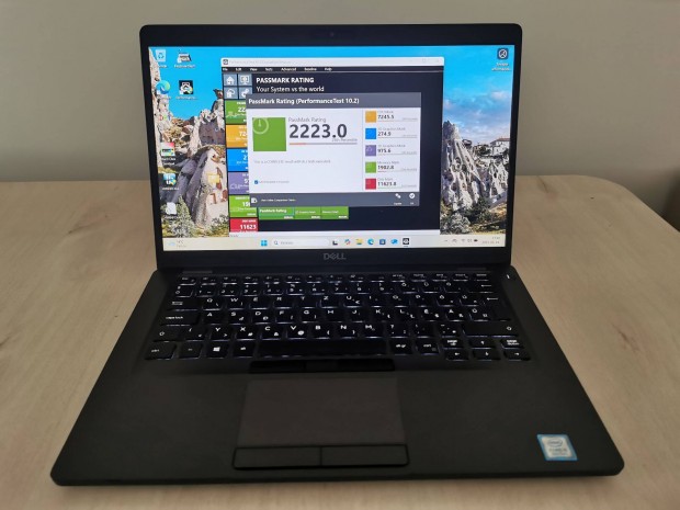 160 Eladó Dell Latitude i5 8 gen laptop FHD 256SSD 8GB RAM Világítós M