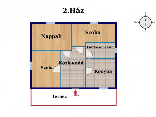 160 nm-es hz elad Kerepes