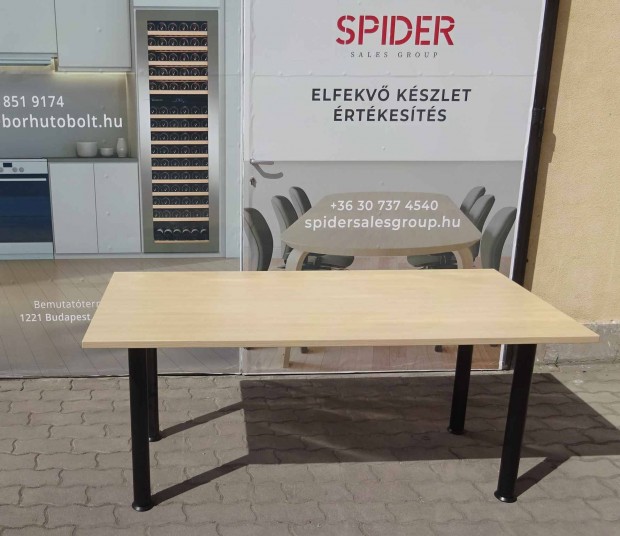 160x80 cm számítógépasztal, íróasztal, Steelcase - használt irodabútor