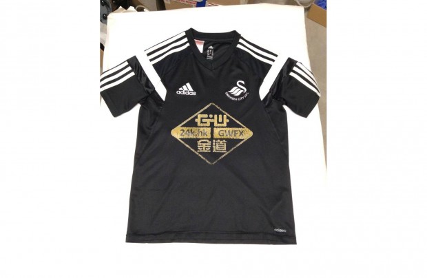 164-es Adidas focimez mez Swansea City AFC adidas fekete pl