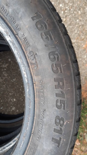 165/65R15 tli gumi garnitra 2021