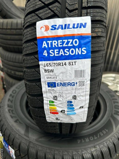 165/70R14 Sailun Atrezzo 4season,j ngy vszakos gumi