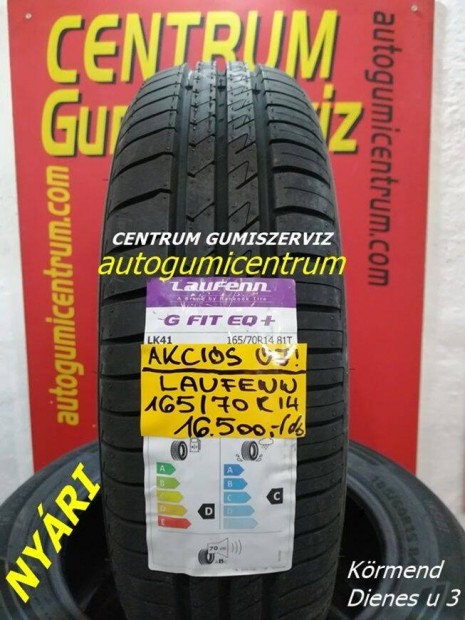 165/70r14 nxri gumi jak -Laufenn. 17.500 Ft