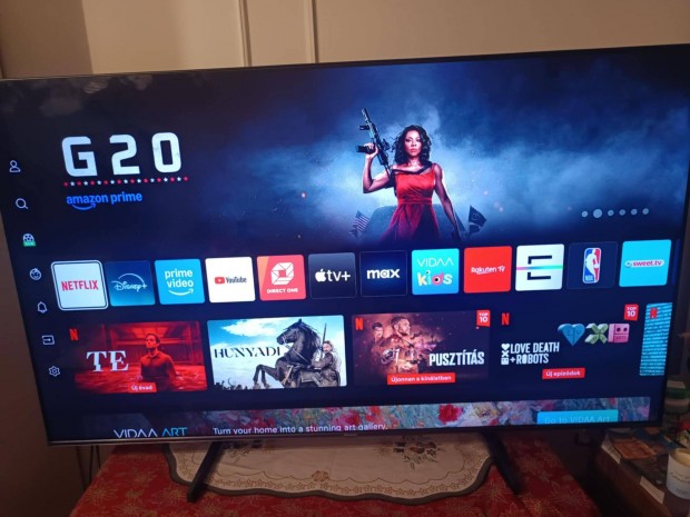 165 cm Hisense Mini-LED Qled Uled SMART UHD LED TV 2026 márc gari Cser