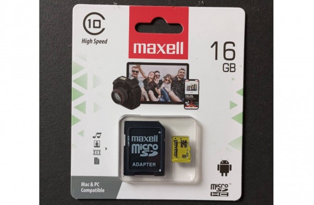 16GB 16 GB micro sd krtya class10 gyors microsdhc