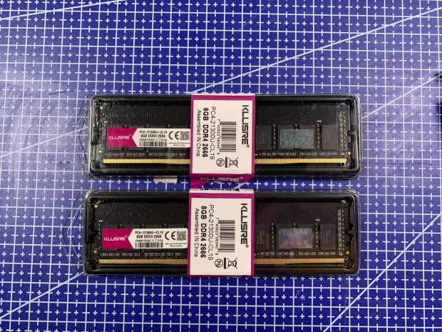 16GB 2x8GB 2666MHz DDR4 RAM