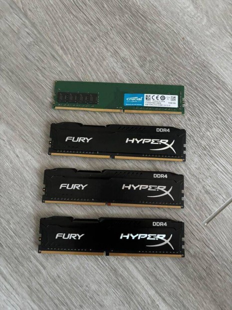 16GB DDR4 2133MHz Hyperx, Crucial RAM/Memria