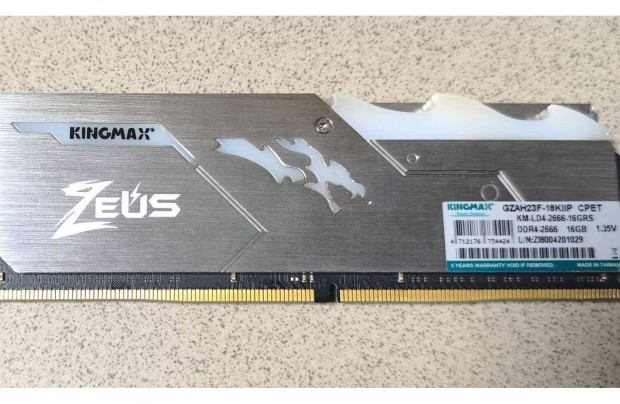 16GB DDR4 2666MHz RGB CL17 XMP2.0 PC RAM
