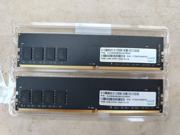 16GB DDR4 (2X8GB) 2666MHz