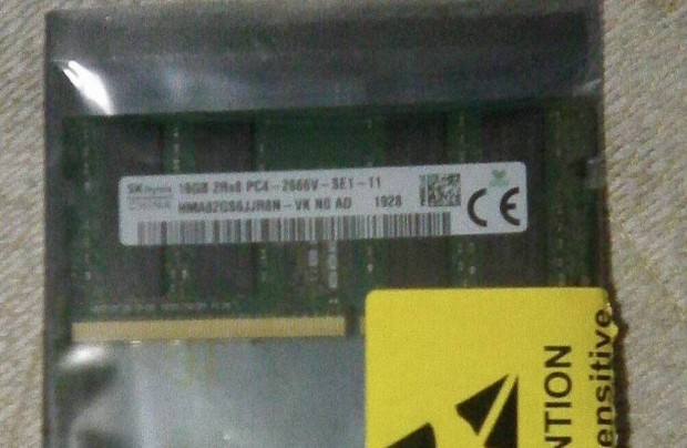 16GB DDR4 laptop RAM (Hynix, 2666Mhz, j, 3 v garancia) Postzom is!