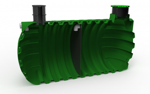 16.000 L RoSeptic, 2-kamrs szeptikus tartly