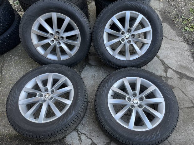 16 16" 5x100 Skoda Kamiq alufelni felni 205/60 R16 tli gumi