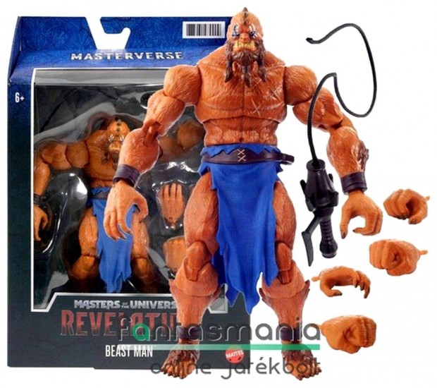 16-18cm Masters of the Universe / He-Man - Beast Man / Beastman figura