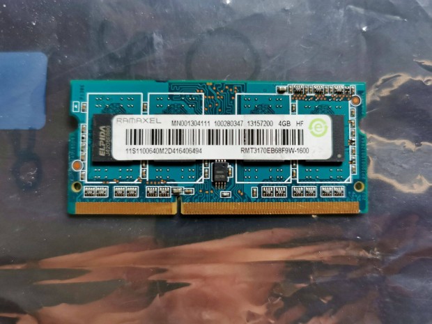 16/1 Remaxel RMT3170EB68F9W 4gb 3 hnap garancia PC3 DDR3 ram memria