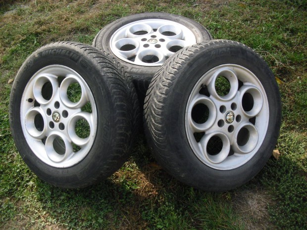 16"5X98-AS, 6/5-J Alfaromeo-Fiat-Alufelni Gumival Elad!
