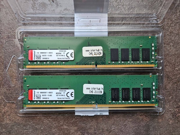 16 GB DDR4 RAM Kingston (2x8 GB)