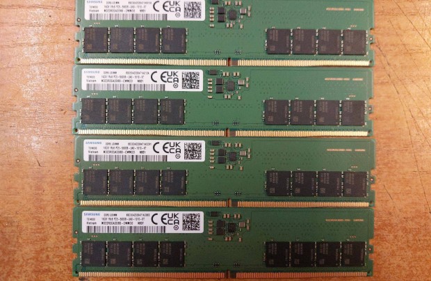 16 GB DDR5 5600 Mhz Samsung RAM ! olcsn!!! Akci!