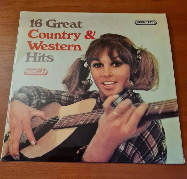 16 Great Country & Western Hits; LP, Vinyl, bakelit