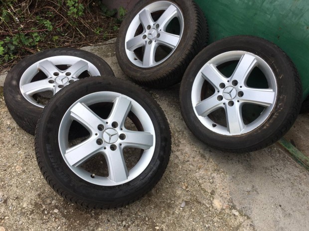 16 Gyari Mercedes Alufelni Teligumikkal 5x112