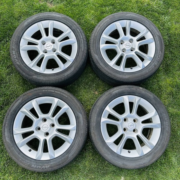 16" 4x100 6J ET40 Opel alufelni eladó! Gumival is!