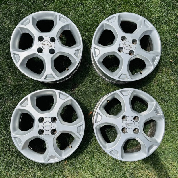 16" 4x100 6J ET49 Opel alufelni eladó! Gumival is!