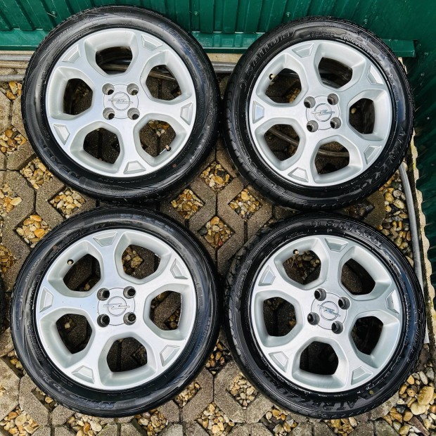 16" 4x100 6J ET49 Opel alufelni eladó! Gumival is!