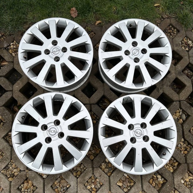 16" 4x100 6J ET49 Opel alufelni elad! Nyri gumival is!