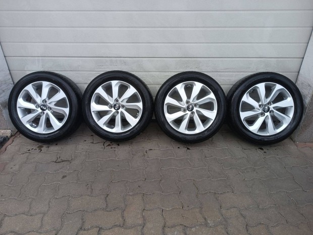 16" 4x100 Gyári KIA stb) alufelni + nyári gumi eladó!