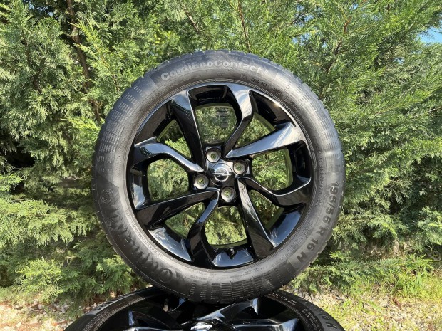 16" 4x100 gyári Opel alufelni nyárigumikkal!