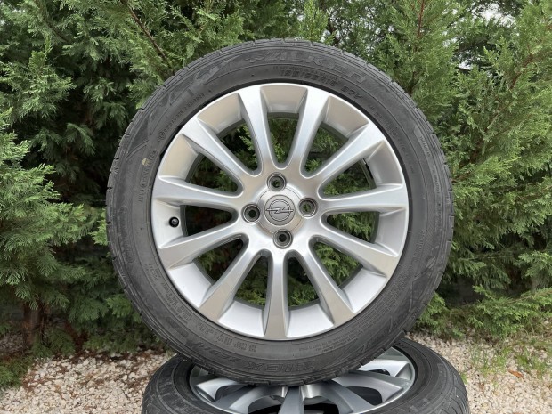 16" 4x100 gyári Opel alufelni nyárigumikkal!