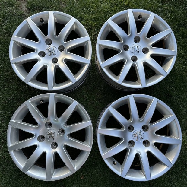 16" 4x108 7J ET32 Peugeot 308 alufelni elad! Gumival is!