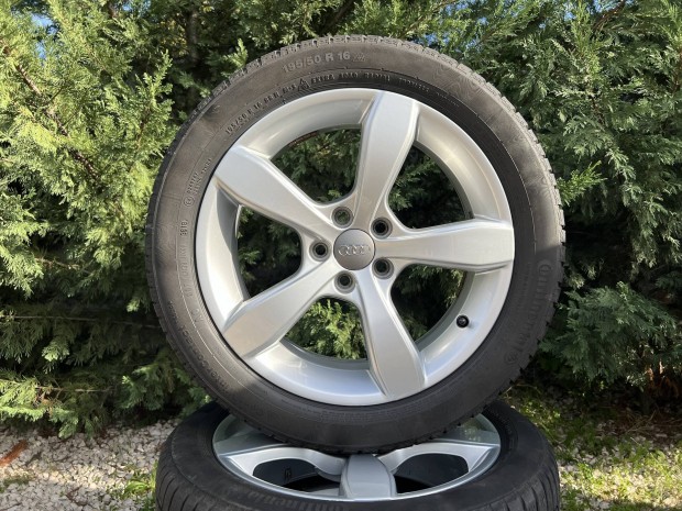 16" 5x100 gyári Audi alufelni téligumikkal!