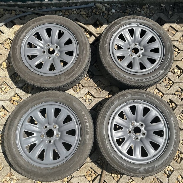 16" 5x112 6,5J ET48 hybrid lemezfelni, aclfelni VW, Audi, Skoda