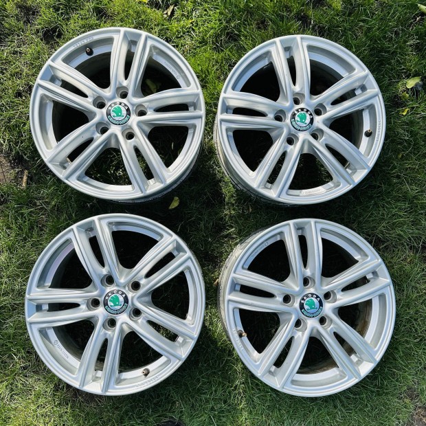 16" 5x112 6,5J ET50 VW, Skoda Brock alufelni elad! Gumival is!