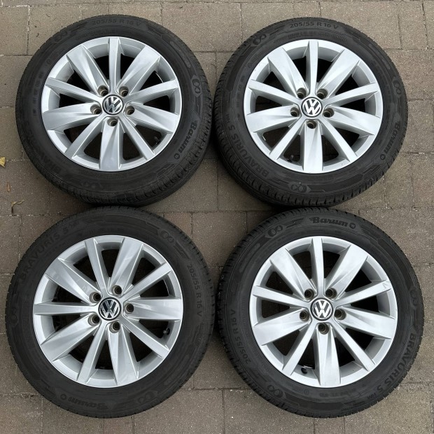 16" 5x112 7J ET45 VW alufelni eladó! Gumival is! Nyári, téli!