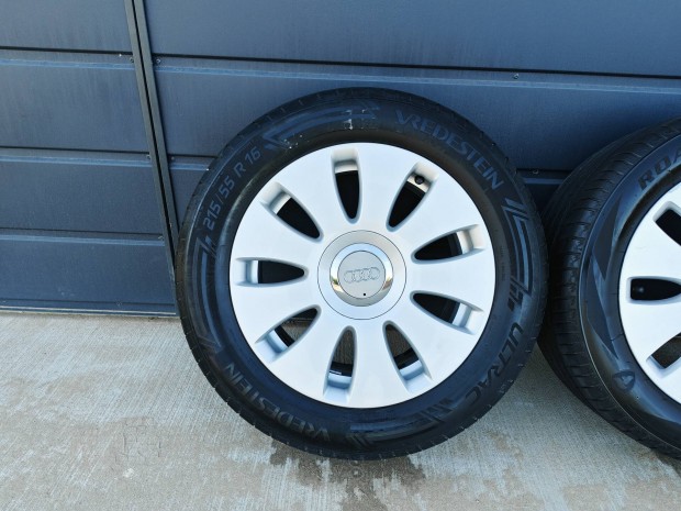 16" 5x112 Audi gyári alufelni szett nyárigumikkal!