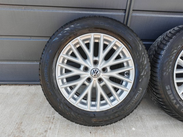 16" 5x112 Borbet alufelni szett téligumikkal!