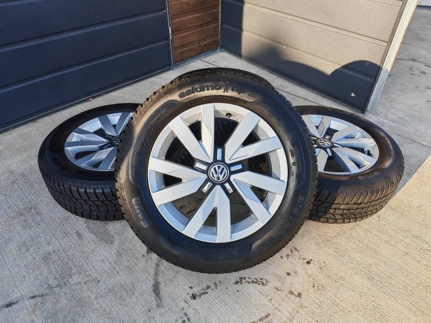 16" 5x112 VW "Aragon" Passat B8 gyri alufelni szett tligumikkal!