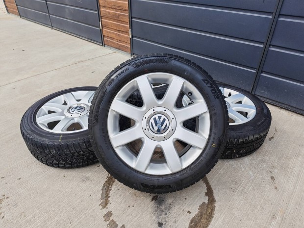 16" 5x112 VW gy�ri alufelni szett t�ligumikkal!