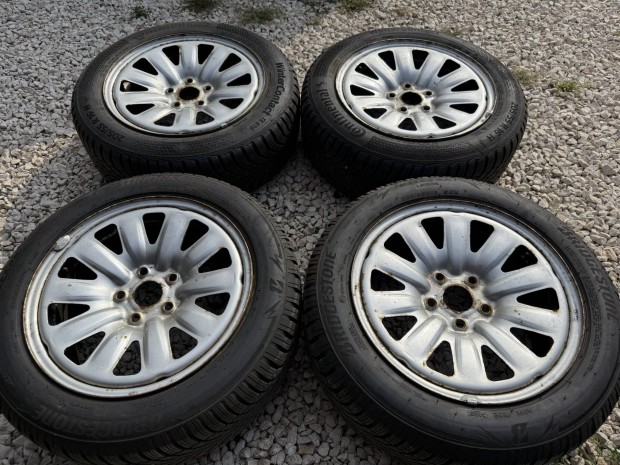 16" 5x112 lemezfelni téli gumival